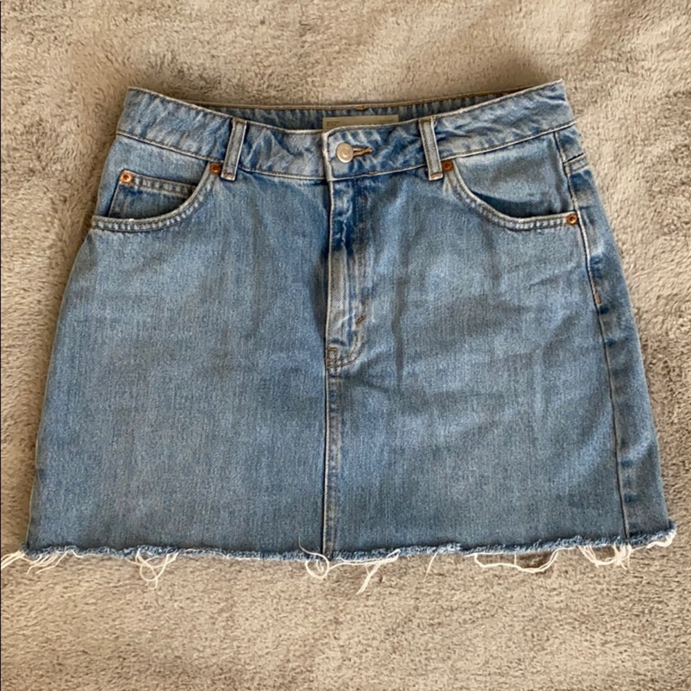 Topshop Denim Skirt